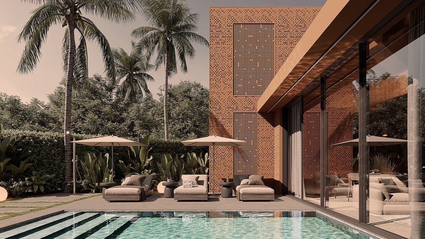 Black Sands Oasis villa exterior